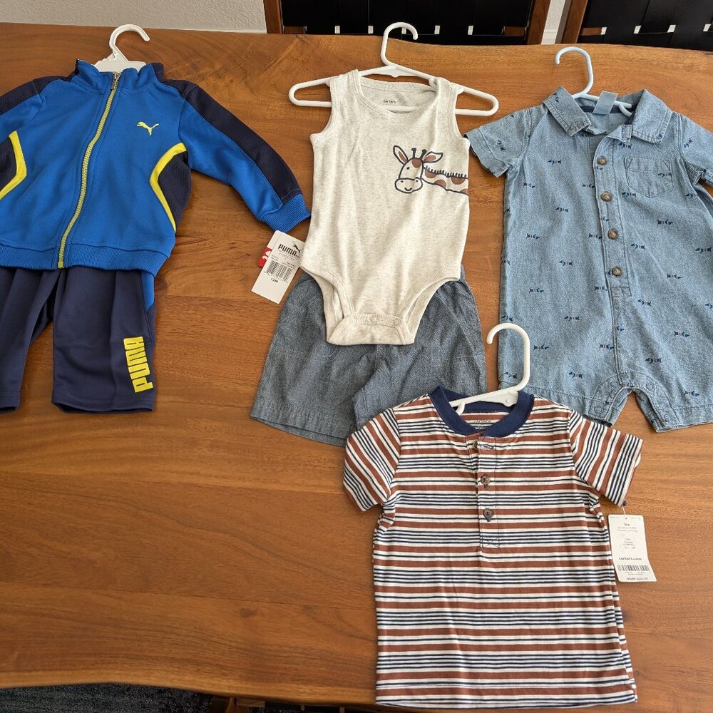 4 Boys Outfits - Size 12 mo